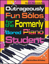 Outrageously Fun Solos No. 1 piano sheet music cover Thumbnail